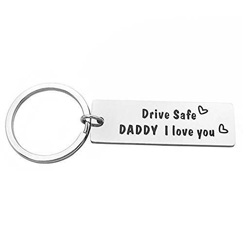 Drive Safe Keychain I Love You Trucker Husband gift for husband dad gift valentines day stocking stuffer -I Love You- Drive Safe Keychain I Love You Trucker Husband gift for husband dad gift valentines day stocking stuffer -I Love You-