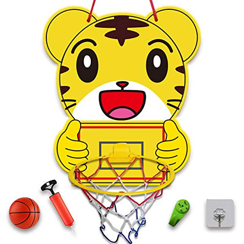 Lbsel Easy Score Basketball Hoop Stand Set?1 Balls and Pump?Little Score Little Boys and Girls Indoor and Outdoor Play Sport