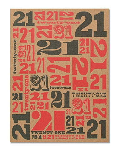 American Greetings 21st Birthday Card - 5856734
