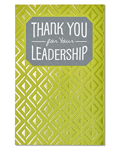 American Greetings Leadership Thank You Card with Foil American Greetings Leadership Thank You Card with Foil