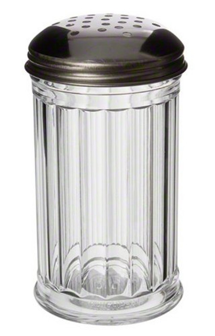 American Metalcraft SAN312 Plastic Cheese Shaker with Perforated Stainless Steel Lid, 12-Ounces American Metalcraft SAN312 Plastic Cheese Shaker with Perforated Stainless Steel Lid, 12-Ounces