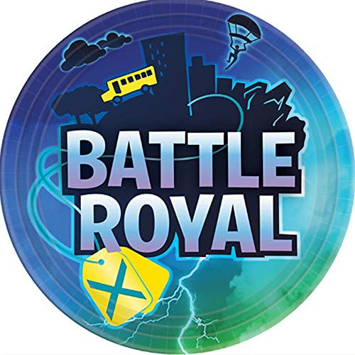 Battle Royal Large Paper Plates -8ct- Battle Royal Large Paper Plates -8ct-