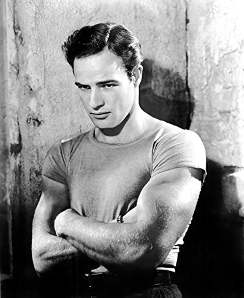 Posterazzi A Streetcar Named Desire Marlon Brando 1951 Arms Folded Photo Poster Print  -8 x 10-
