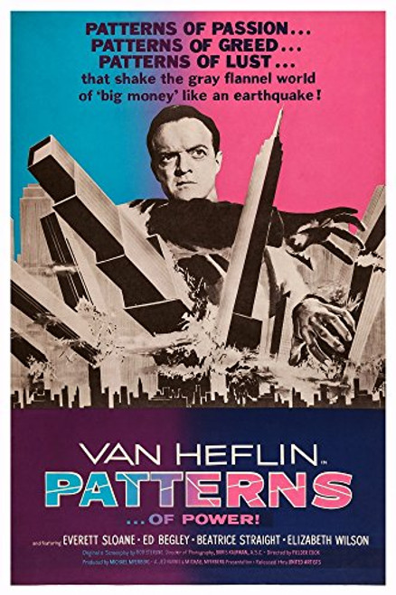 Posterazzi Patterns Us Art Van Heflin 1956 Movie Masterprint Poster Print  -11 x 17-