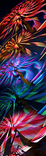 Posterazzi Low Angle View of Paper Windmills Poster Print  -36 x 12-  Varies