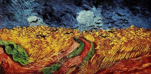Wheatfield with Crows 1890 Poster Print by Vincent Van Gogh -18 x 24-