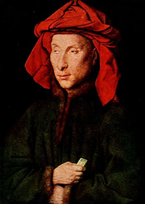 How to Enjoy Pictures 1914 Jean Arnolfini Poster Print by Jan Van Eyck -18 x 24-