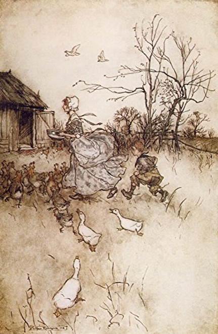 Posterazzi Rip Van Winkle 1905 In galligaskins Poster Print by A- Rackham -18 x 24- Posterazzi Rip Van Winkle 1905 In galligaskins Poster Print by A- Rackham -18 x 24-