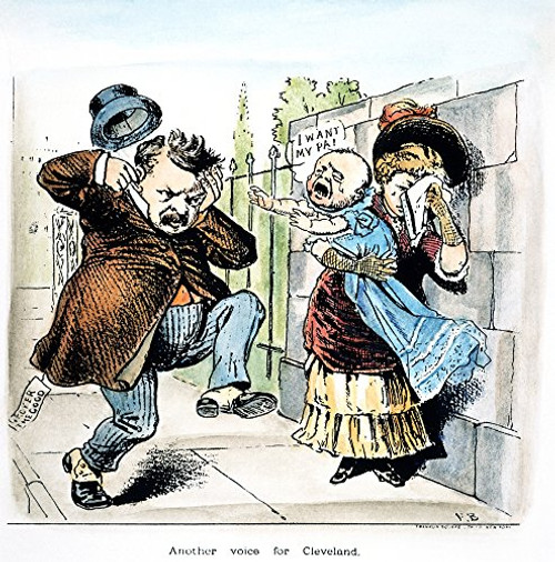 G Cleveland Cartoon 1884 NAnother Voice For Cleveland American Cartoon 1884 Depicting Grover Cleveland The Democratic Candidate For President Tormente G Cleveland Cartoon 1884 NAnother Voice For Cleveland American Cartoon 1884 Depicting Grover Cleveland The Democratic Candidate For President Tormente