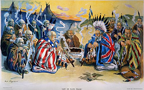 G Cleveland Cartoon 1896 Nan 1896 American Cartoon By C Jay Taylor Urging A Powwow Between President Grover Cleveland And British Prime Minister Lord G Cleveland Cartoon 1896 Nan 1896 American Cartoon By C Jay Taylor Urging A Powwow Between President Grover Cleveland And British Prime Minister Lord