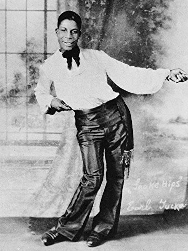 Posterazzi Poster Print Collection Earl Snake Hips Tucker-N-1905-1937-- American Dancer- Photographed C1925  -18 x 24-  Multicolored