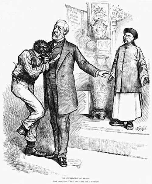 Nast Blaine Cartoon 1879 Ncartoon 1879 By Thomas Nast Castigating James G Blaine In Pursuit Of The Presidency For Favoring Restrictions On Chinese Imm Nast Blaine Cartoon 1879 Ncartoon 1879 By Thomas Nast Castigating James G Blaine In Pursuit Of The Presidency For Favoring Restrictions On Chinese Imm