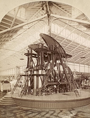 Corliss Steam Engine 1876 Nthe Corliss Engine As Exhibited At The Philadelphia Centennial Exhibition Of 1876 Stereograph 1876 Poster Print by -18 x 24