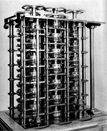 Babbages First Difference Engine Poster Print by Science Source -18 x 24-