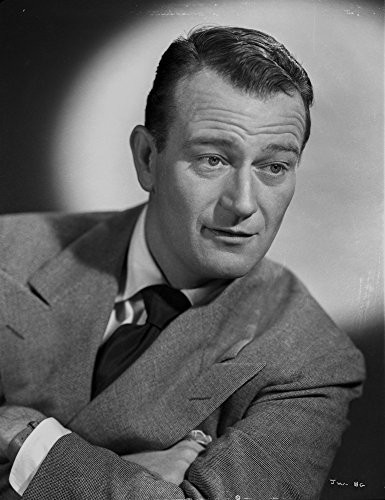 John Wayne wearing Suit and Crossing His Arms Photo Print -8 x 10-