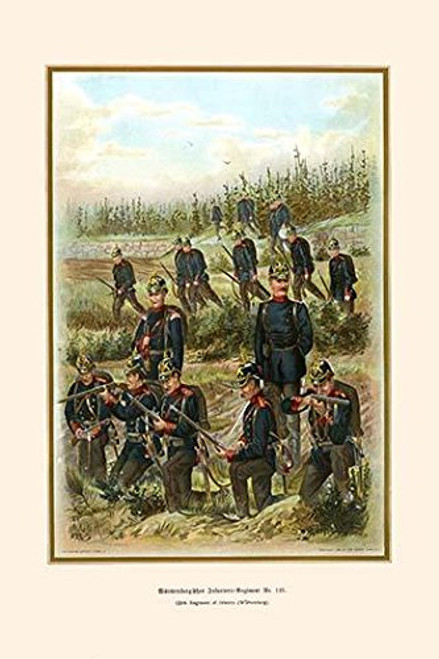 Wittenberg Infantry - 125th Regiment Poster Print by G Arnold -18 x 24- Wittenberg Infantry - 125th Regiment Poster Print by G Arnold -18 x 24-