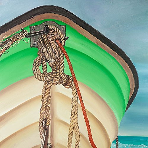Posterazzi Collection Sailing Rowing Boat Poster Print by Atelier B Art Studio -12 x 12-