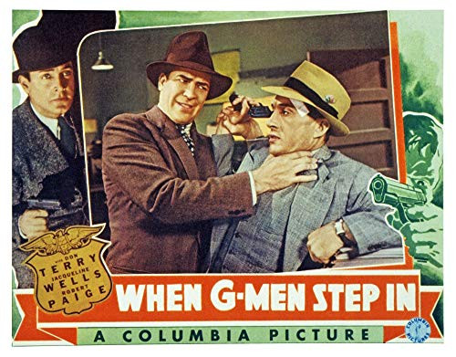 Posterazzi Poster Print Collection When G-Men Step in Still -20 x 16-
