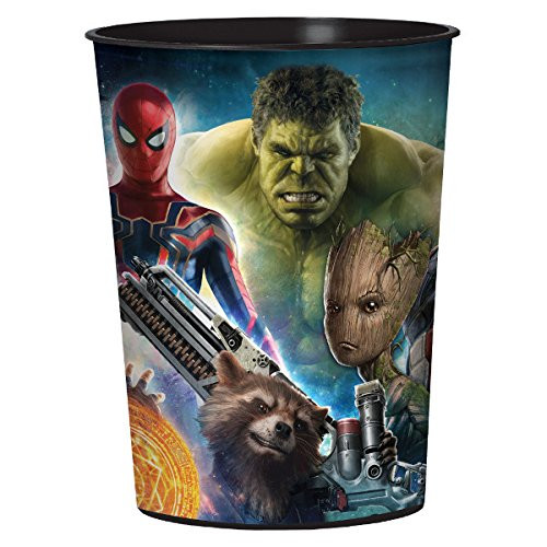 Amscan Marvel Avengers Infinity Wars Plastic 16 oz. Party Cup Standard