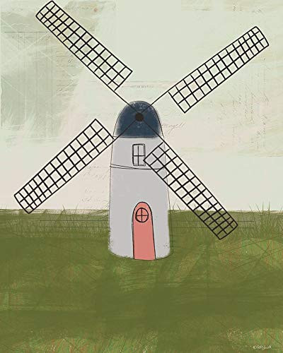 Posterazzi PDXKA2393SMALL Windmill III Photo Print  18 x 24  Multi