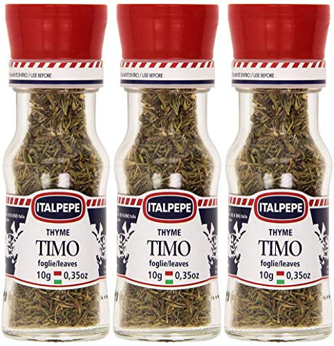 Italpepe Dried Thyme 10g 0-35oz  Pack of 3