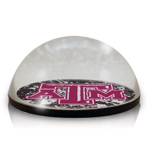 NCAA Texas A&M Aggies logo in 2" crystal magnetized paperweight with Colored Window Gift Box