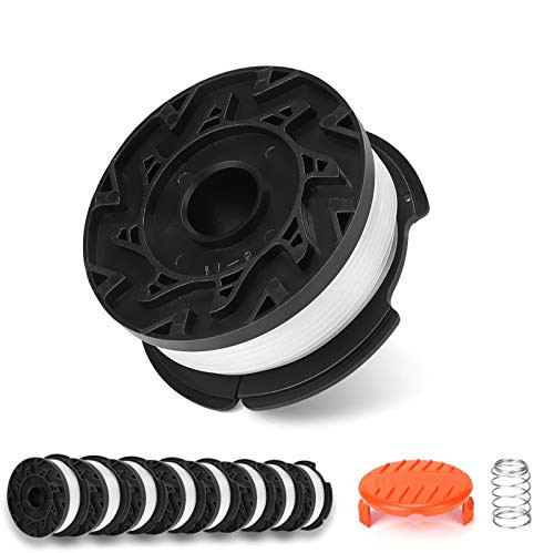 GAVAER Replacement Spool Compatible with AF-100 Black and Decker Weed Eater Spool Autofeed Replacement Spools 30 Feet of 0-065-Inch Line-8 Replacement