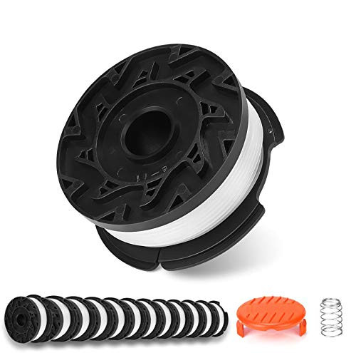 GAVAER Replacement Spool Compatible with AF-100 Black and Decker Weed Eater Spool Autofeed Replacement Spools 30 Feet of 0-065-Inch Line-12 Replacemen