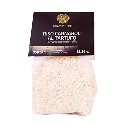 Italia Tartufi - Carnaroli rice with Black truffle - 0-93 Lb -350 g-