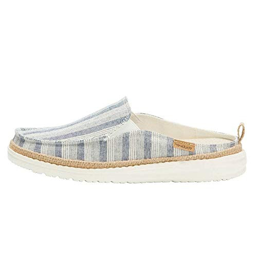 Hey Dude Womens Lexi Stripes Blue  Size 8