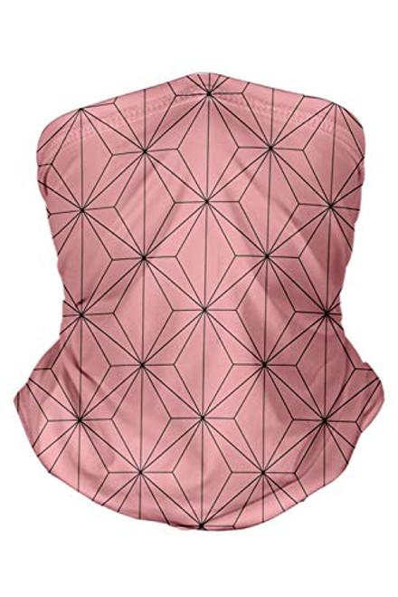 Adult Demon Slayer Kamado Tanjirou Kamado Nezuko Seamless Face Cover Breathable Neck Gaiter for Outdoors -Kamado Nezuko- Adult Demon Slayer Kamado Tanjirou Kamado Nezuko Seamless Face Cover Breathable Neck Gaiter for Outdoors -Kamado Nezuko-