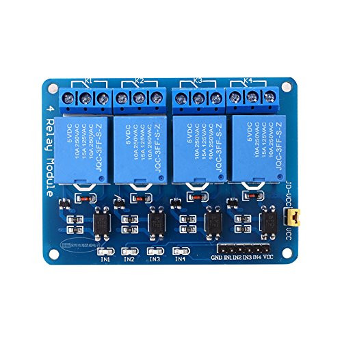 SongHe 4 Channel DC 5V Relay Module for Arduino Raspberry Pi DSP AVR PIC ARM