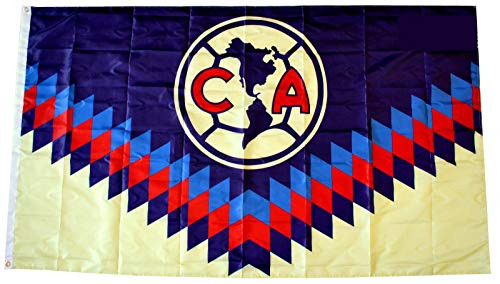 Aihccy Club America Mexico Futbol Soccer Bandera Plumaje Flag Banner 3x5ft Man Cave Decor