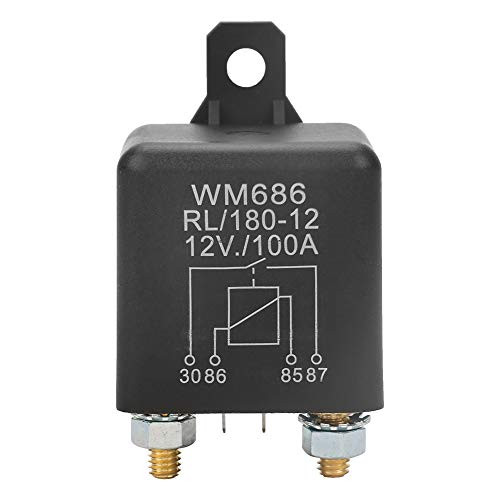 DC 12V Heavy Duty Car Starter Relay WM686 100A Normal Open Car Battery Control Relay for Control Battery ON-Off RL-180