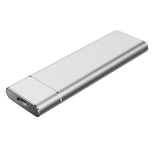 External Hard Drive Portable Hard Drive External 1TB 2TB Hard Drive for Mac PC Desktop Laptop - 1TB Silver External Hard Drive Portable Hard Drive External 1TB 2TB Hard Drive for Mac PC Desktop Laptop - 1TB Silver