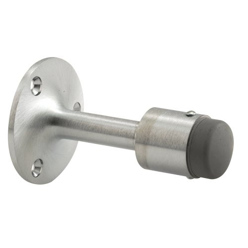 Prime-Line Products J 4597 Door Wall Stop, 2-1/4 Diameter, Brushed Chrome Plated Cast Brass Prime-Line Products J 4597 Door Wall Stop, 2-1/4 Diameter, Brushed Chrome Plated Cast Brass