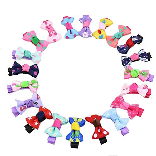 QUUPY 20PCS Baby Girls Hair Bows Clips Hairpins Delicate Newborn Infant Toddler Hair Accessories Baby Hairpins for Girl -Color Random- QUUPY 20PCS Baby Girls Hair Bows Clips Hairpins Delicate Newborn Infant Toddler Hair Accessories Baby Hairpins for Girl -Color Random-