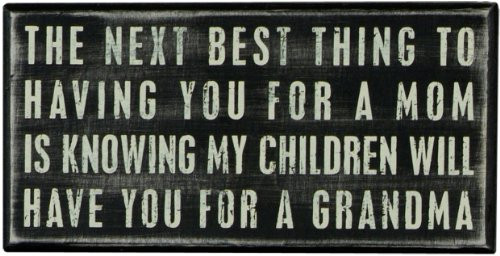 Primitives by Kathy 17419 Classic Box Sign, 8" x 4" x 1.75", The Next Best Thing Primitives by Kathy 17419 Classic Box Sign, 8" x 4" x 1.75", The Next Best Thing