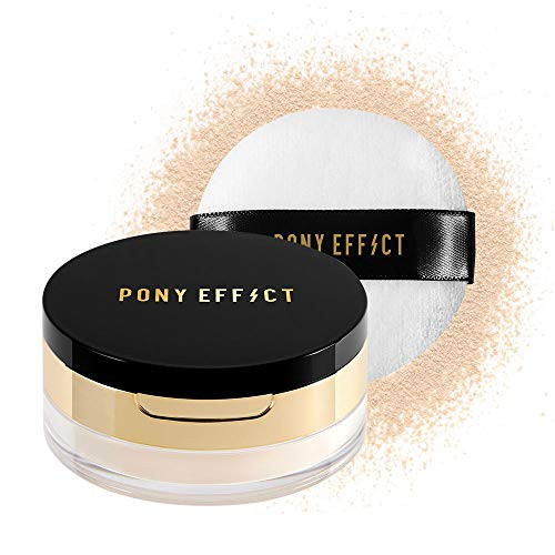 PONY EFFECT Coverstay Bake and Fix Powder - Loose Mattifying Powder To Bake and Fix Makeup - K-beauty