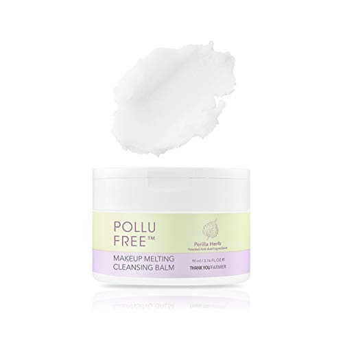 THANKYOU FARMER Pollufree Makeup Melting Cleansing Balm - Anti-Pollution  Makeup Remover  Moisturizing - 3-16 Fl Oz -90ml-