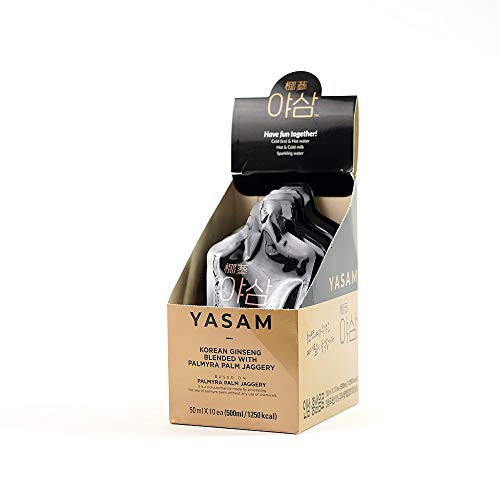 YASAM Korean Ginseng Beverage Sweetness ?? 50ml- 1-69oz x 10 Pouches YASAM Korean Ginseng Beverage Sweetness ?? 50ml- 1-69oz x 10 Pouches