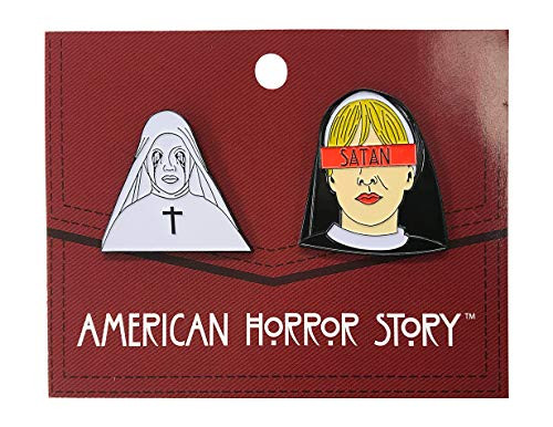 Ripple Junction American Horror Story Asylum 2-Pack Enamel Pins One Size Multicoloured
