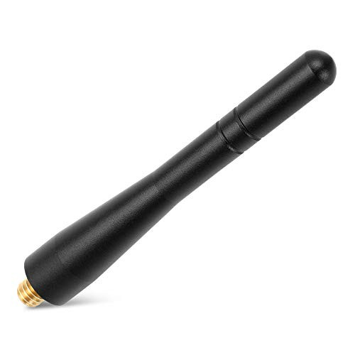 RaxTDM 4 inch Antenna for Jeep Wrangler JK and JL 2007- Short Antenna - Anti-Theft Design