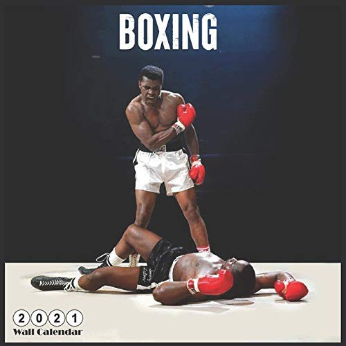 Boxing 2021 Wall Calendar Official Combat Sport Calendar 2021  18 Months