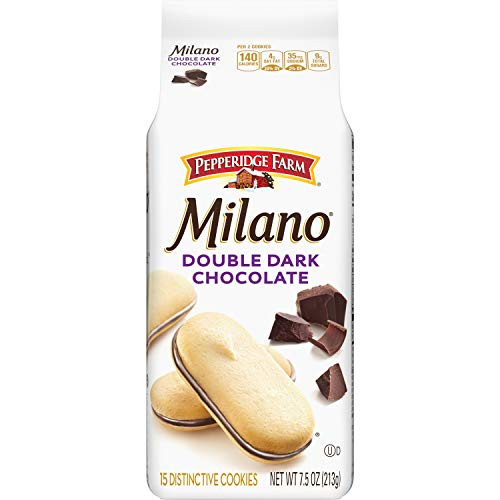Pepperidge Farm Milano Double Dark Chocolate Cookies  7-5 oz- Bag