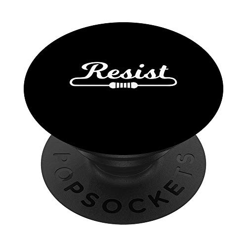 Resist Gift Idea For Electrical Engineers PopSockets PopGrip Swappable Grip for Phones and Tablets