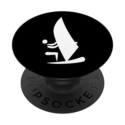 Windsurfing icon PopSockets Grip and Stand for Phones and Tablets