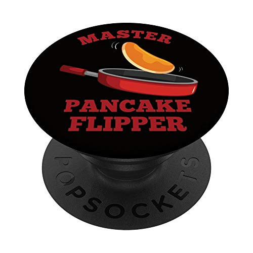 Master Pancake Flipper Maker PopSockets Grip and Stand for Phones and Tablets