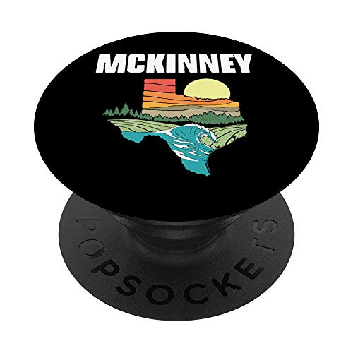 McKinney Texas Outdoors Vintage Nature Retro Graphic PopSockets Grip and Stand for Phones and Tablets McKinney Texas Outdoors Vintage Nature Retro Graphic PopSockets Grip and Stand for Phones and Tablets