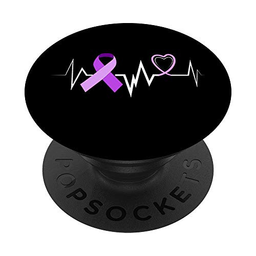 Heartbeat Alzheimer Ribbon Alzheimer Disease Awareness PopSockets PopGrip Swappable Grip for Phones and Tablets Heartbeat Alzheimer Ribbon Alzheimer Disease Awareness PopSockets PopGrip Swappable Grip for Phones and Tablets